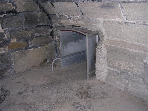 Powder magazine at Castillo de San Marcos National Monument in January 2008