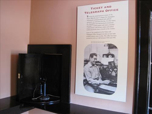 Mojave National Preserve Kelso Depot Visitor Center Exhibits 5 of 5