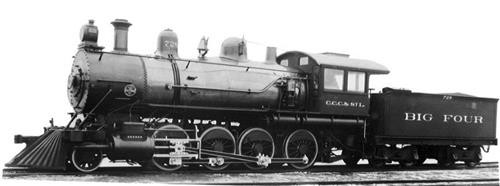 011/001.209--Cleveland, Cincinnati, Chicago & St. Louis Railroad Locomotives [Group 4]