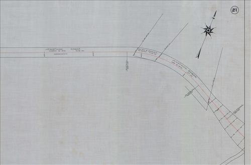 52402.LK--Property Map--New Jersey West Line Railroad--Millburn to Murray Hill, NJ--East Branch Rahway River to New Providence Highway