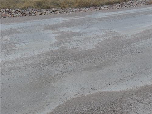 BADL-Loop Road Frost Heaves and Sunken Areas