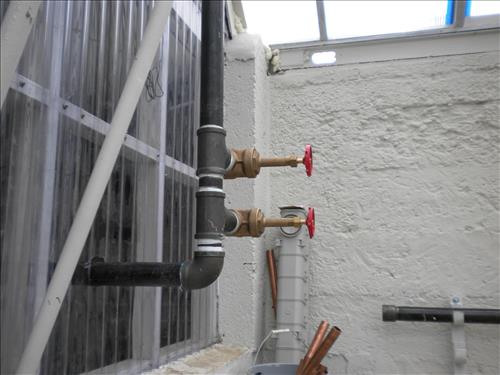 Kenilworth Aquatic Gardens Historic Greenhouse Repair - 50 percent completion December 22, 2010