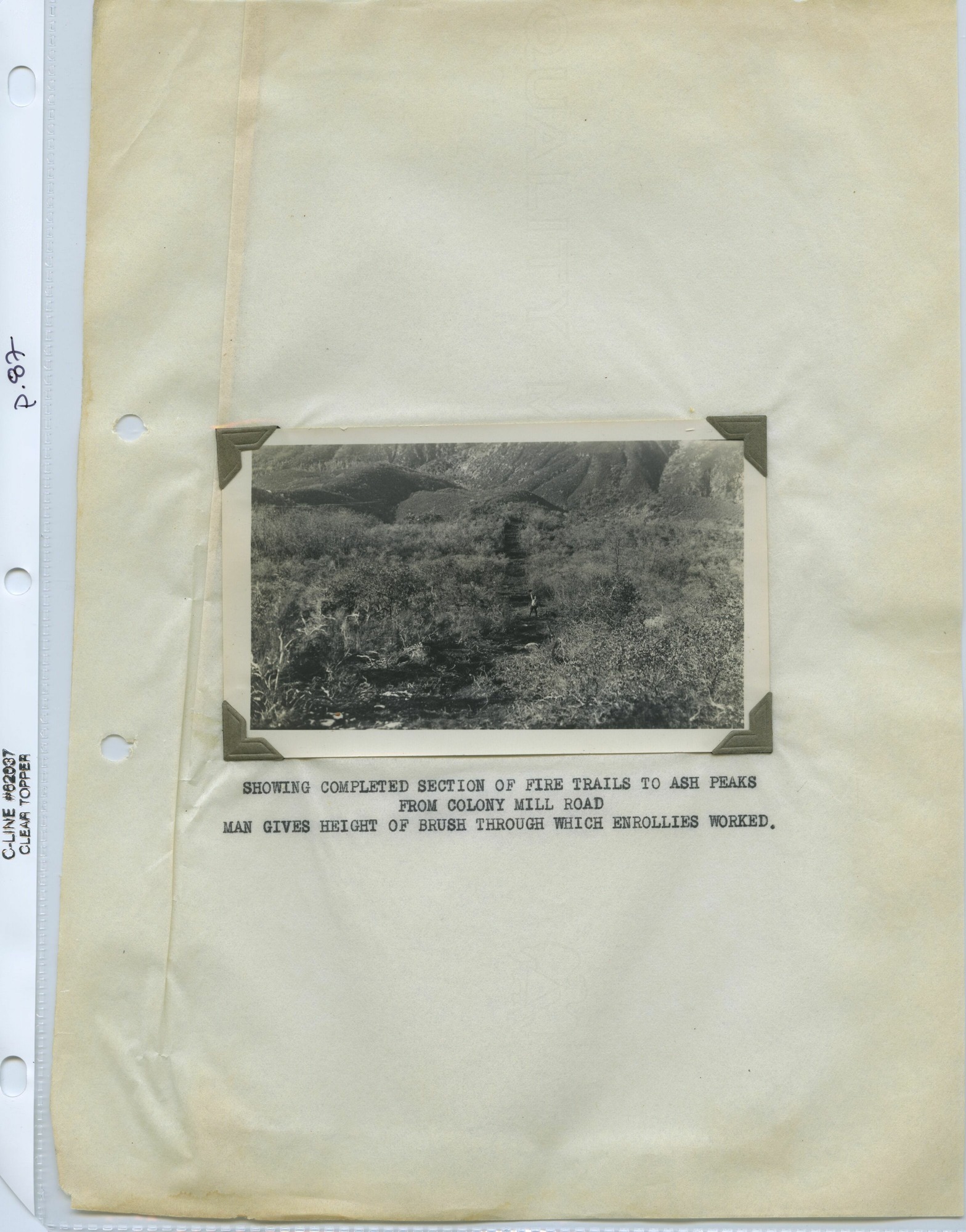 SEKI Civilian Conservation Corps