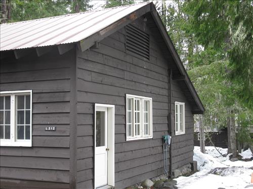 Shows deterioriation of Townsley Hall and L-110 Duplex in Mount Rainier National Park 2010.