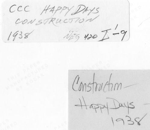 CCC in  Cuyahoga Valley National Park- Happy Days Lodge