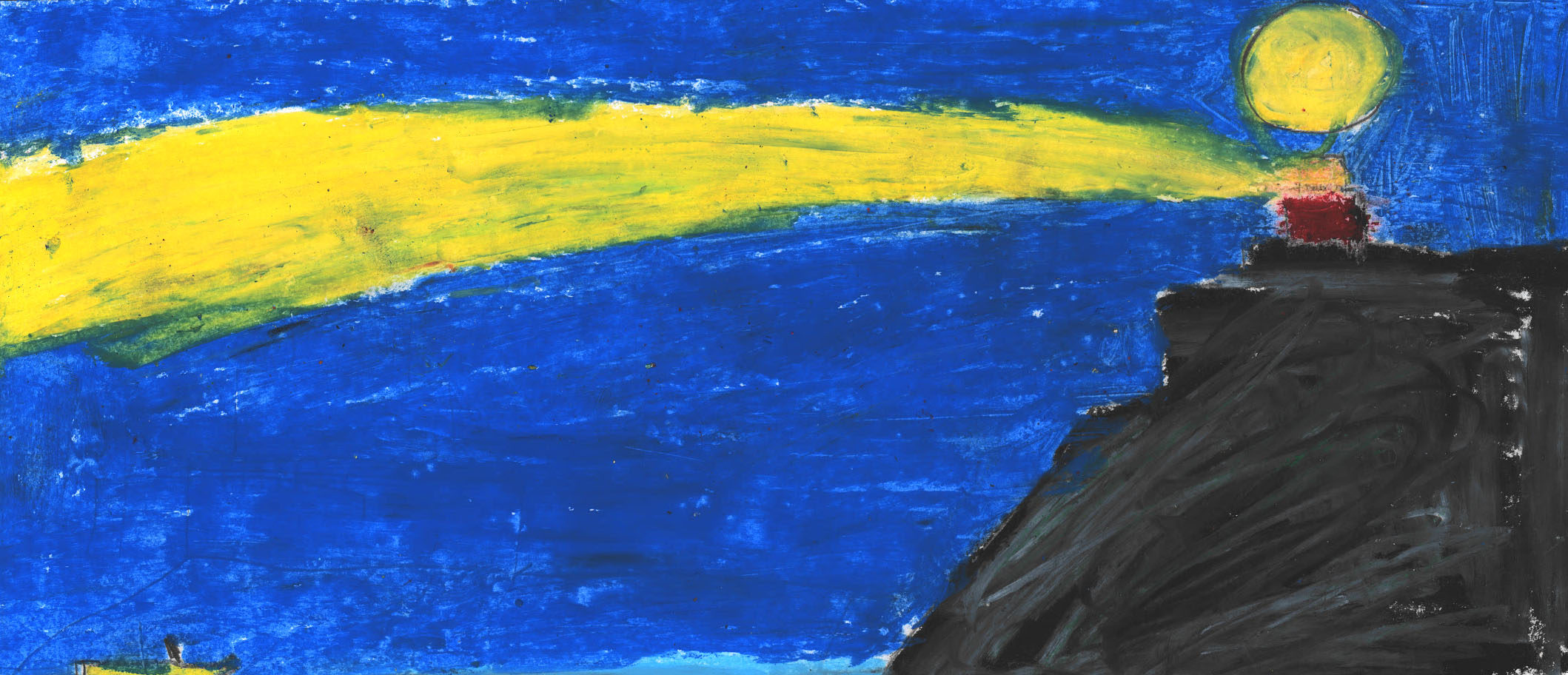 Another wonderful interpretation of Sleeping Bear Dunes by one of our young visitors.