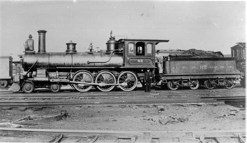 011/001.130--Central Railroad of New Jersey Railroad Locomotive [GROUP 02]