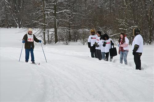 Ohio Winter Special Olympics at the Ledges in Cuyahoga Valley National Park