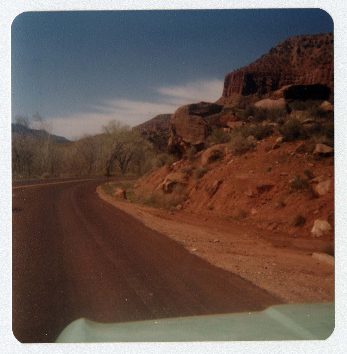 The Springdale water pipeline during construction.
