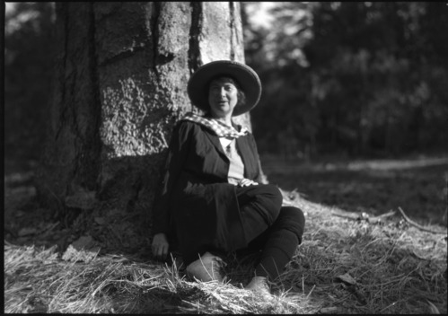 Mrs. Carl Akeley (American Museum of Natural History, authoress & traveler of Africa) taken near Gentry.