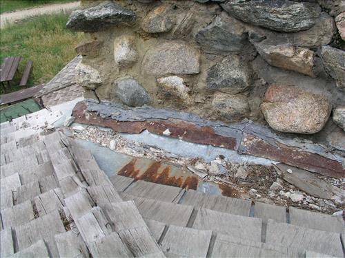 Emergency Roof Repair on Quarters 575