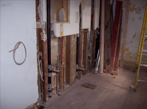 FOWA-Repairs to Officers Quarters at Fort Washington Park, January 28, 2010