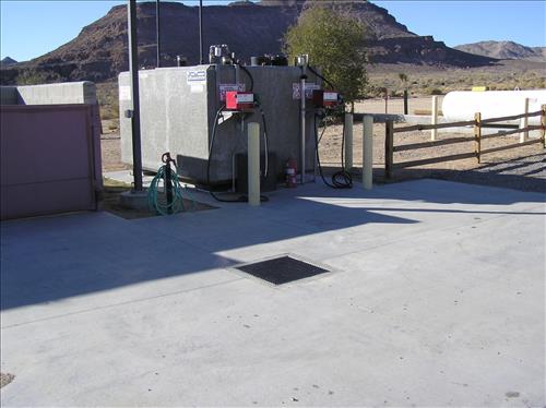 Above Ground Fuel Tank at Hole In the Wall Fire Center