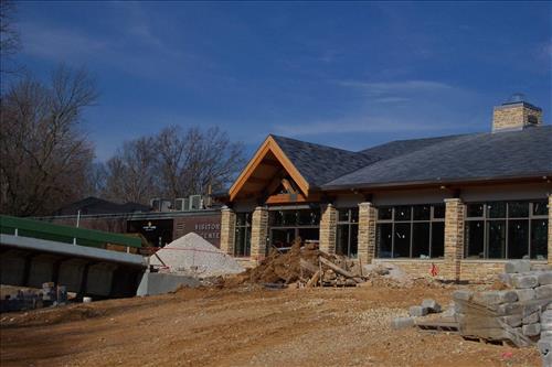 Construction of Phase I of Mammoth Cave Visitor Center November  2008