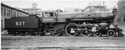 Boston & Maine no. 0837 [4-4-2]