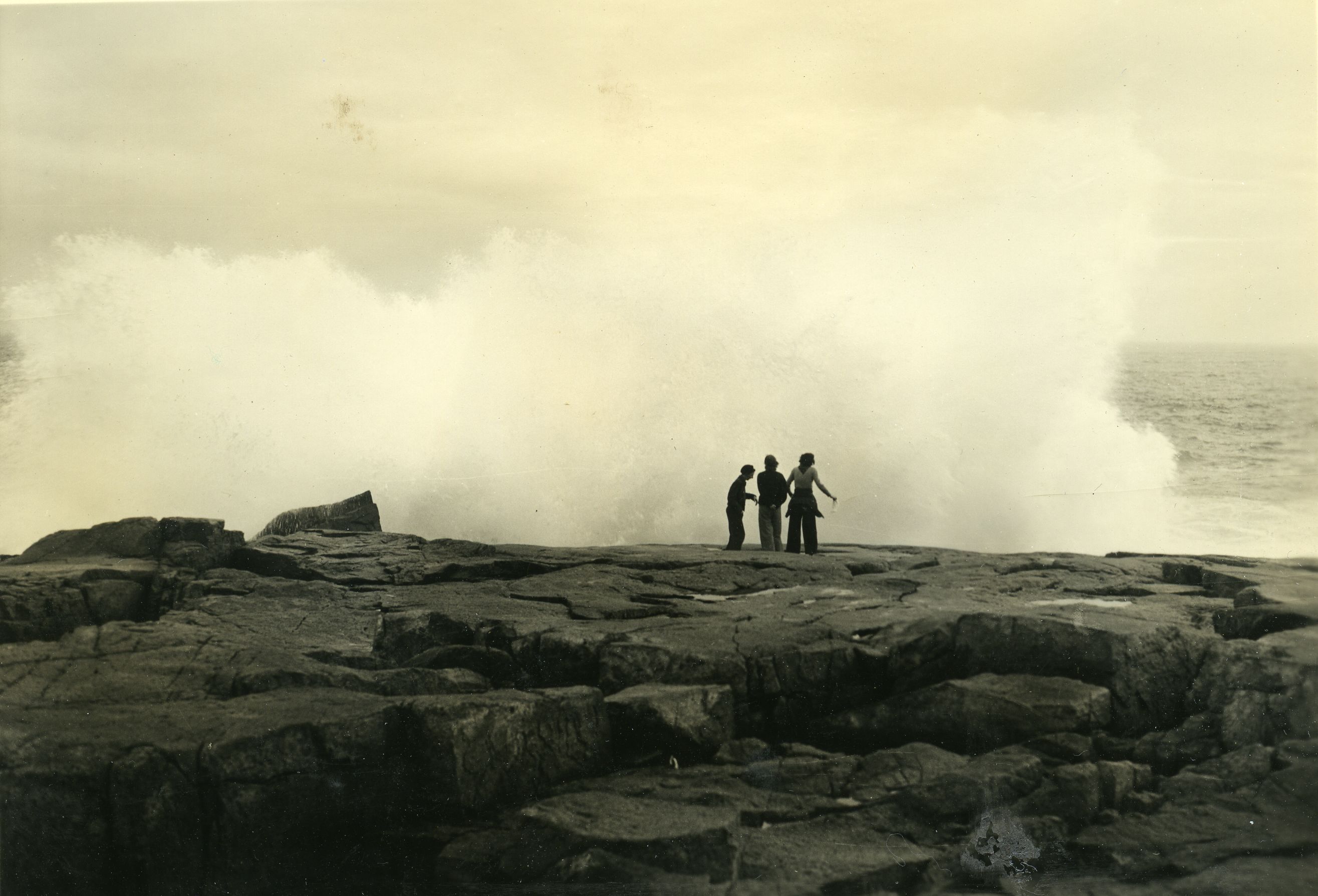 BREAKER ON SCHOODIC POINT
