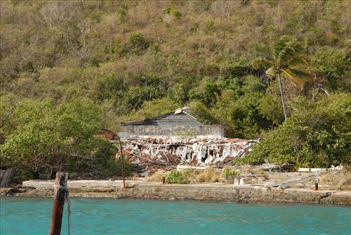 Historic Royal Mail Steam Packet Company, Hassel Island, 2008