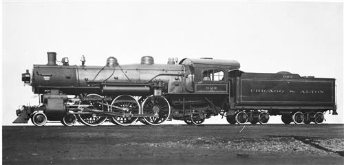 011/001.146--Chicago & Alton Railroad Locomotives [Group 3]