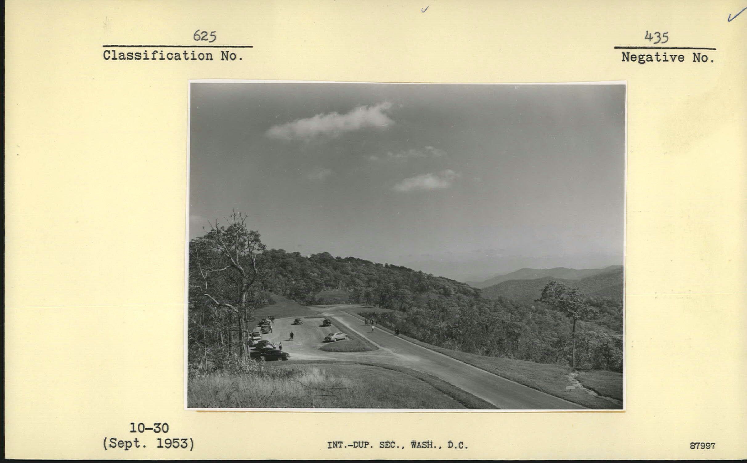 Mile High Overlook with visitors
