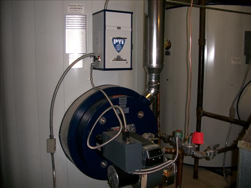 New water 750 Gallon heaters installed at Washington Tennis Center October 2010