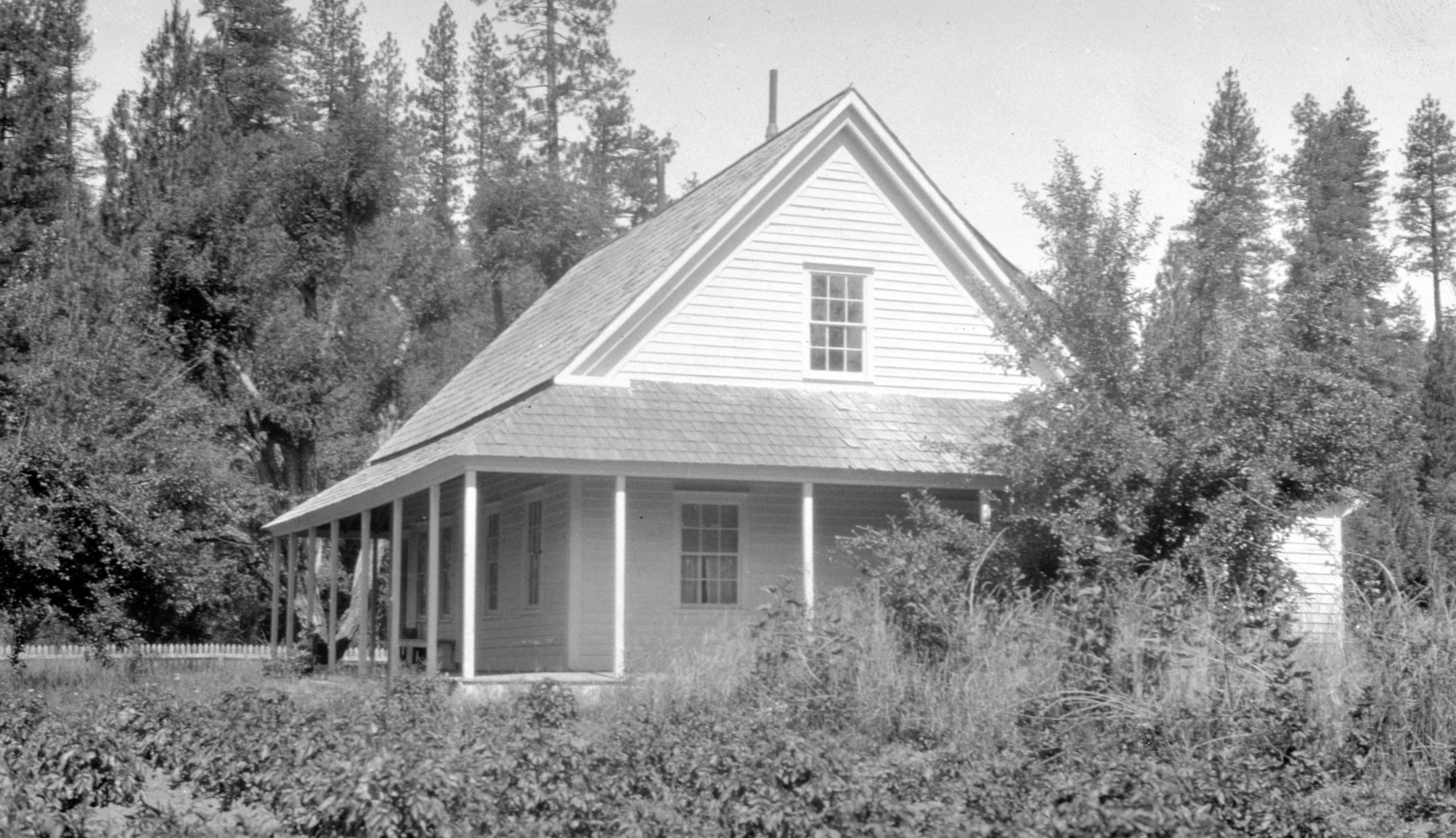 Myer's house, painted white in 1931