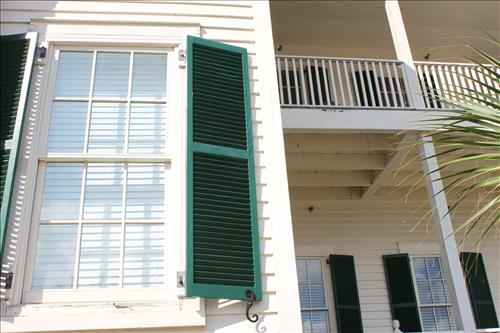 Bachlott House Exterior Paint, Cumberland Island National Seashore Sept. 2010