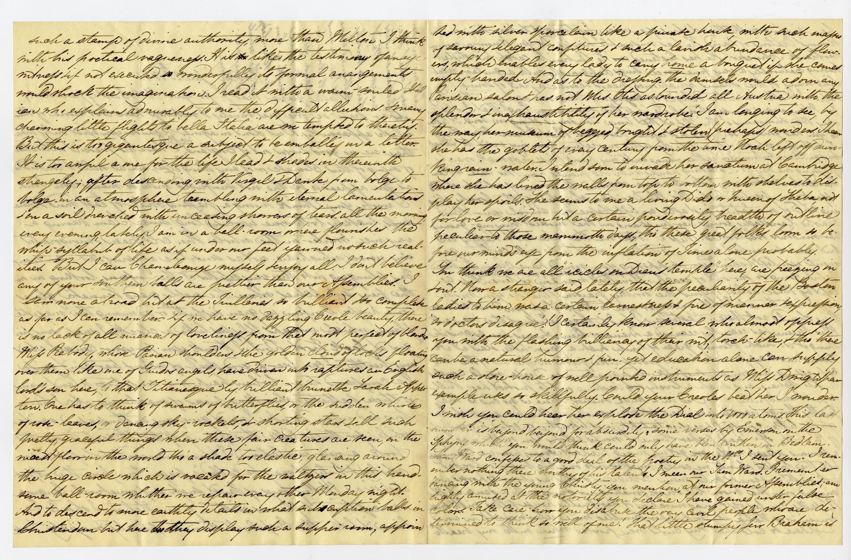 Manuscript letter