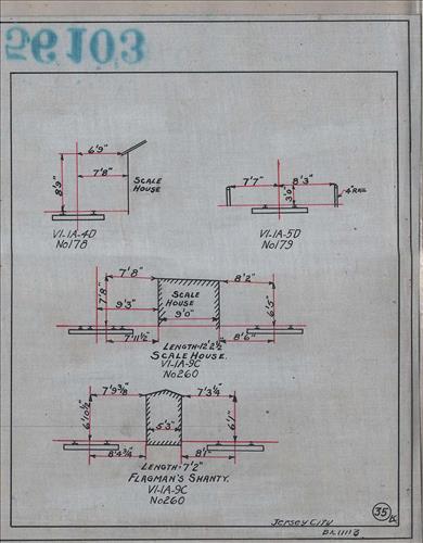 56103.LB--clearance sketches--Structures less than 8 feet from center line of track or less than 22 feet above top of rail [Group 02]