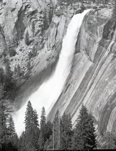 Nevada Fall - from Horse Trail