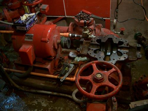 Rebuilding of Fords Theatres Fire Pump