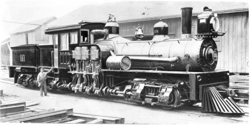 Canadian Pacific no. 0111 [Shay]