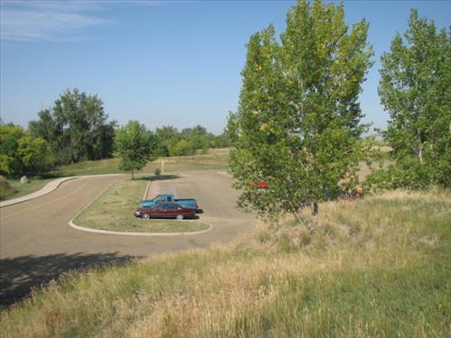 AML-FOUS-1A looking west and AML-FOUS-1B looking east, Fort Union Trading Post NHS