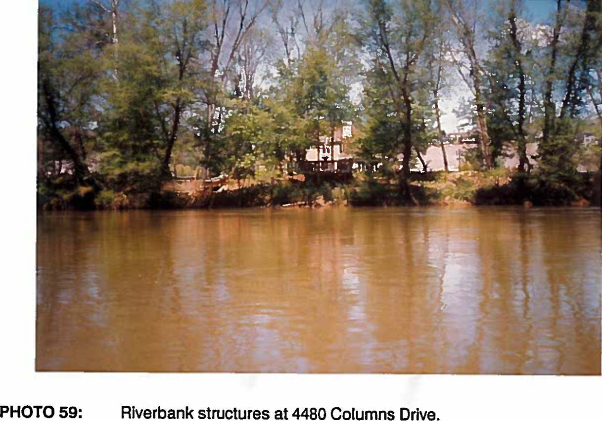 Cobb Co. 4480 Columns Drive riverbank structures