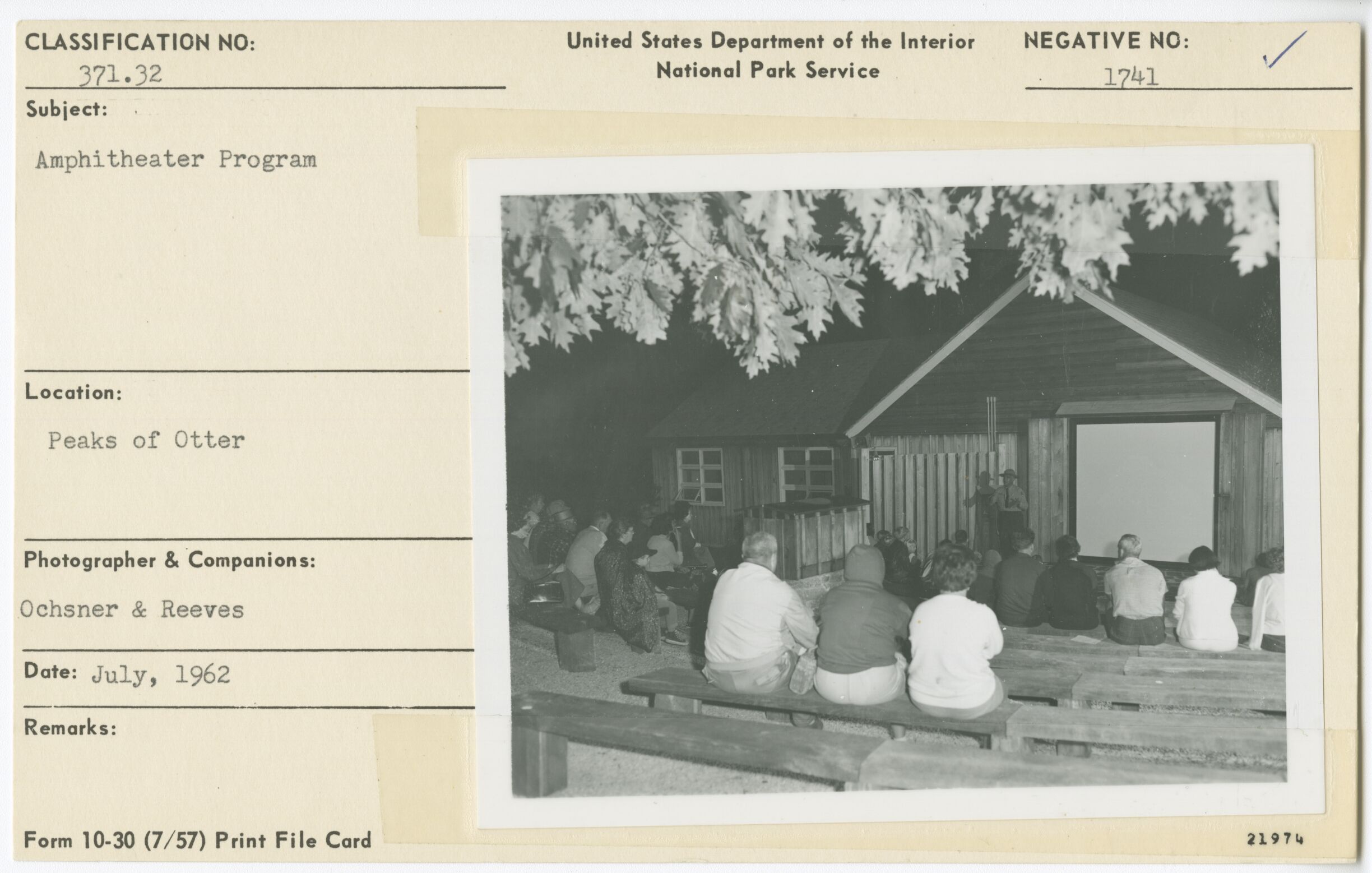 Amphitheater Program