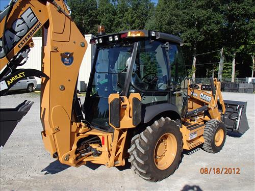 New Case Backhoe arrived at Big South Fork NRRA on August 20, 2012.