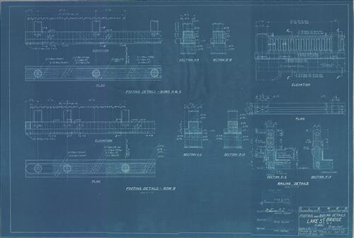 20474.BL-Elmira, NY--Lake Street Bridge [1931]