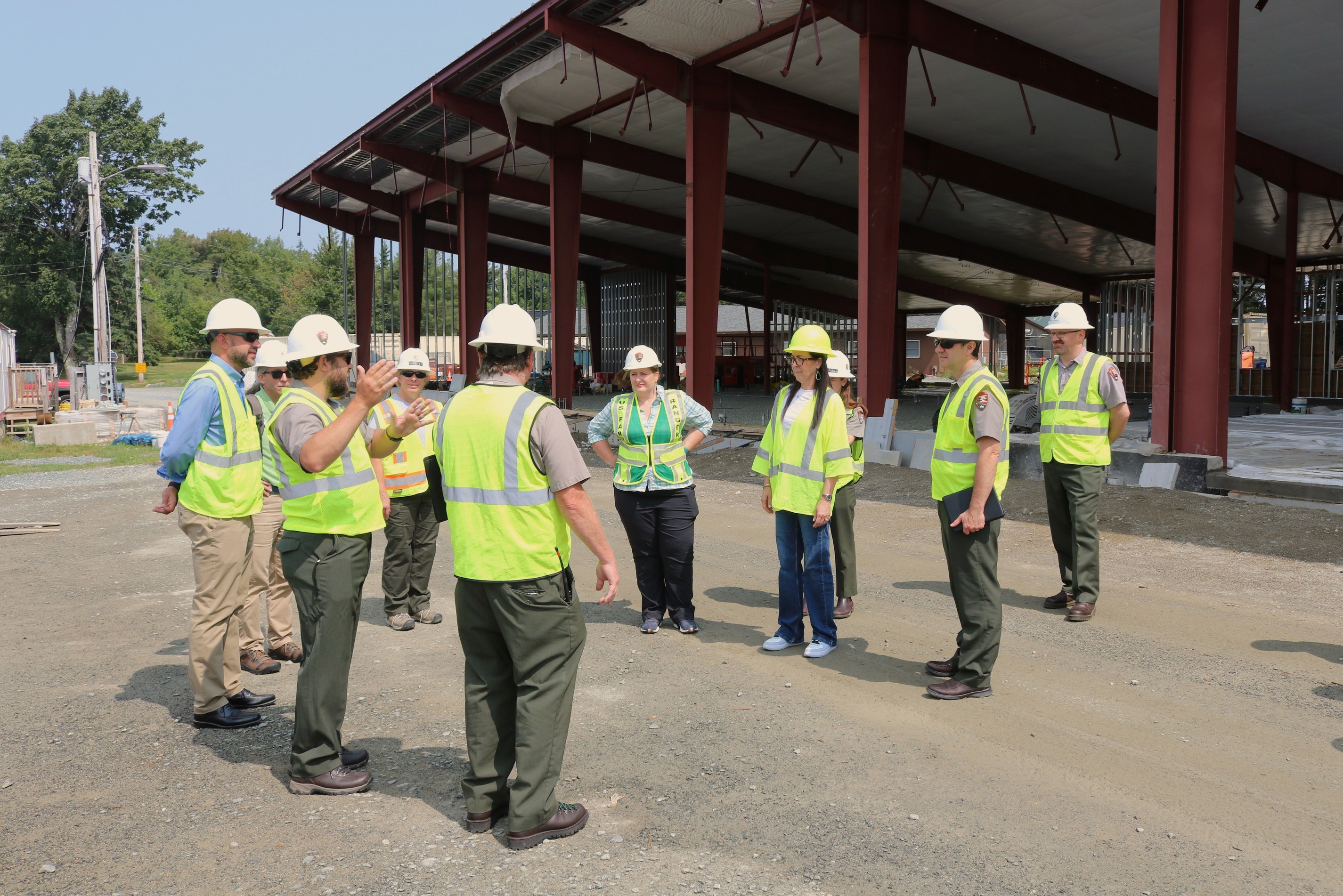 DOI Assistant Secretary for Fish, Wildlife and Parks Shannon Estenoz visited Acadia National Park on August 16, 2024.