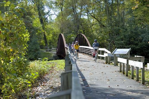 Cycling Schools towpath ride in Cuyahoga Valley National Park