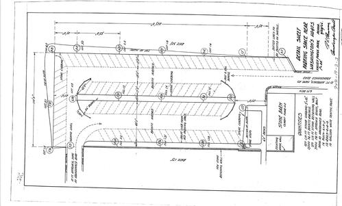 Detail Sheet, Parking Space Near Washington's Headquarters, Valley Forge Park, PA