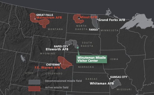 Minuteman Missile National Historic Site Regional Missile Field Map