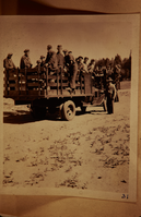 HFCA 1607_Rangers And Visitors_243.jpg. CCC workers standing in a truck.