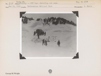 hfca_1607_iva_021_33_022_4338_a. Scenery: CCC boys shoveling out snow. Negative #: 4338. Location: Yellowstone National Park, Wyoming.