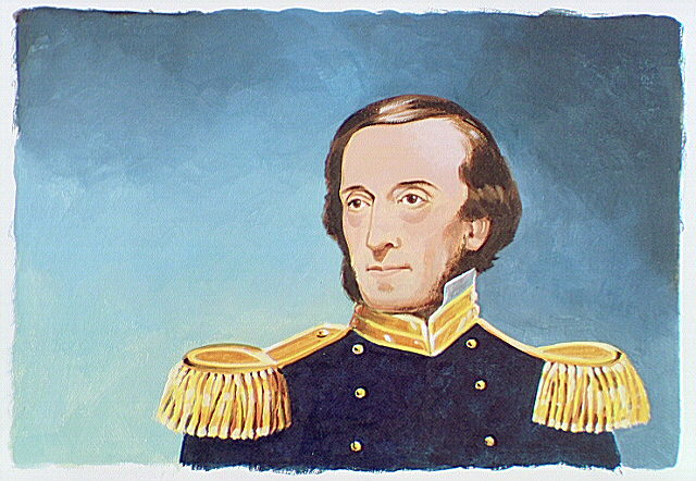Portrait of Thomas Swords, Jr., a Commanding Officer at Fort Scott.