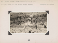 hfca_1607_iva_021_28_012_noneg09_a. Scenery –Bridge and cuts for boundary fence. No negative on file. Locality: Colorado National Monument.