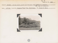 hfca_1607_iva_021_27_025_9073_a. Scenery – At the picnic ground near Stonewall Peak. Additional woodpile. Negative #: 9073. Locality: Cuyamaca State Park, California.