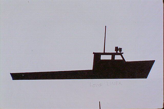 Silhouette of Long Liner.