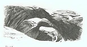 view of the Brimhall Arch formation