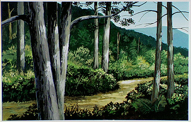 Trail on Little Kennesaw Mountain.