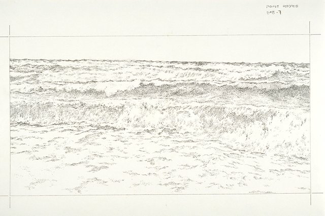 Rough sea at Point Reyes Beach.