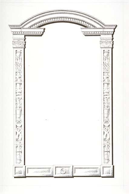 Decorative motif from Fordyce Bathhouse window trim.